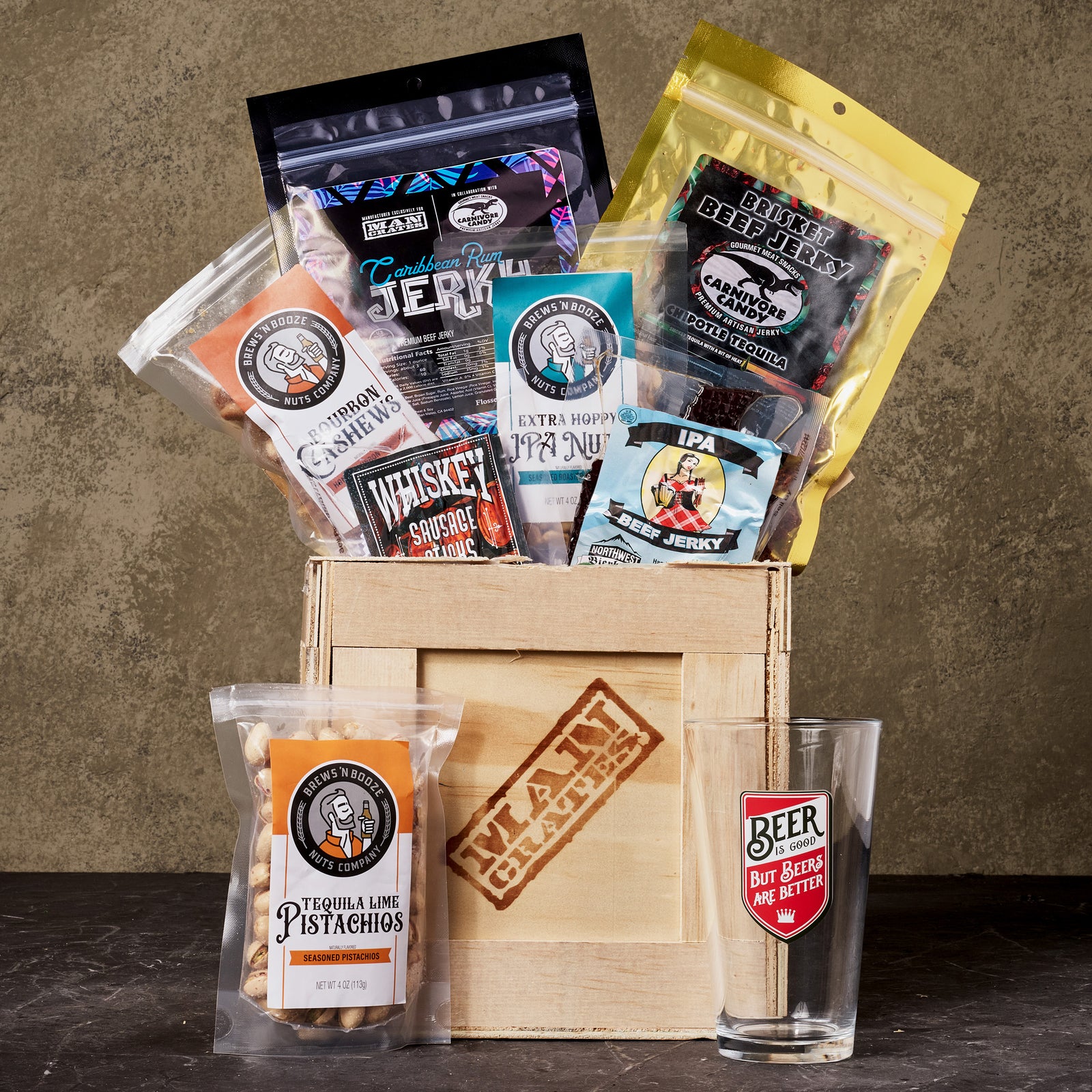 Booze-Infused Jerky Crate