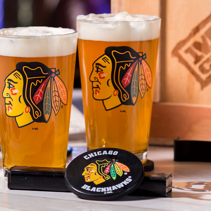 NHL Barware Crate