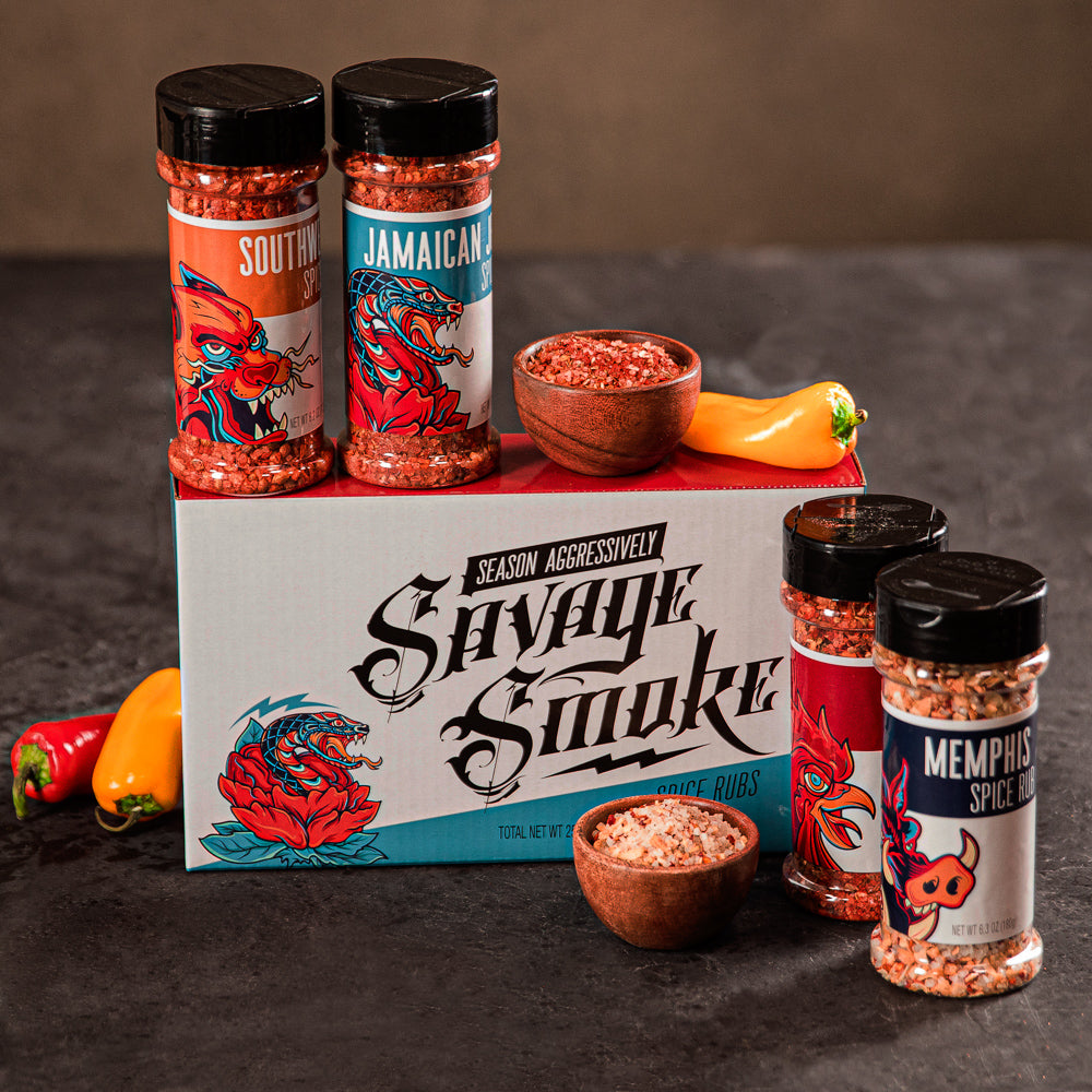 Savage Smoke BBQ Rubs