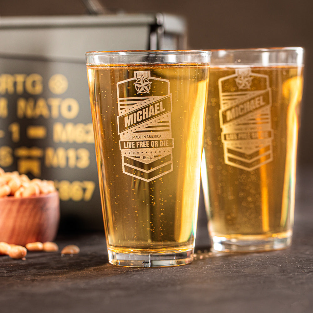 Personalized Pint Set Ammo Can