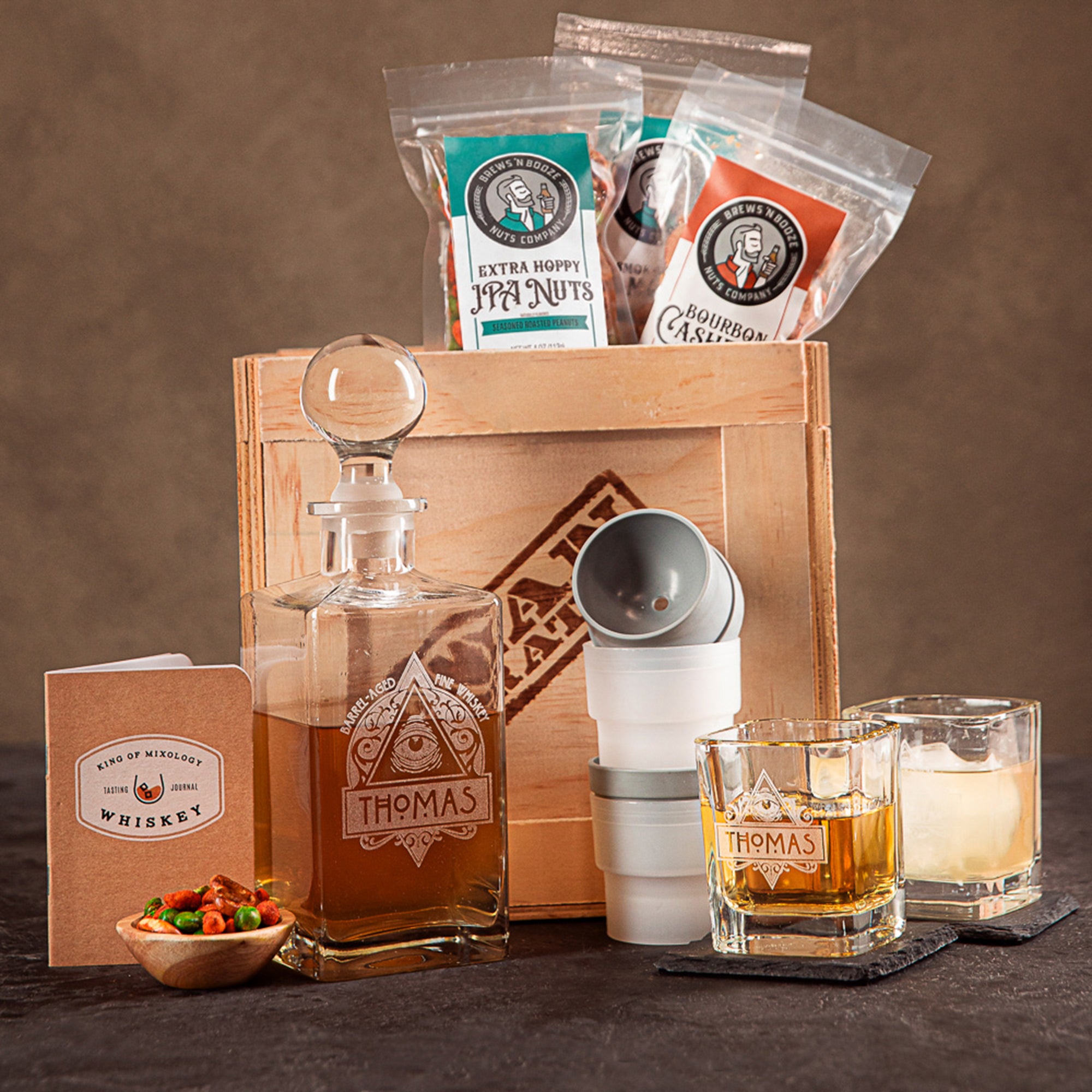 Personalized Whiskey Appreciation Crate