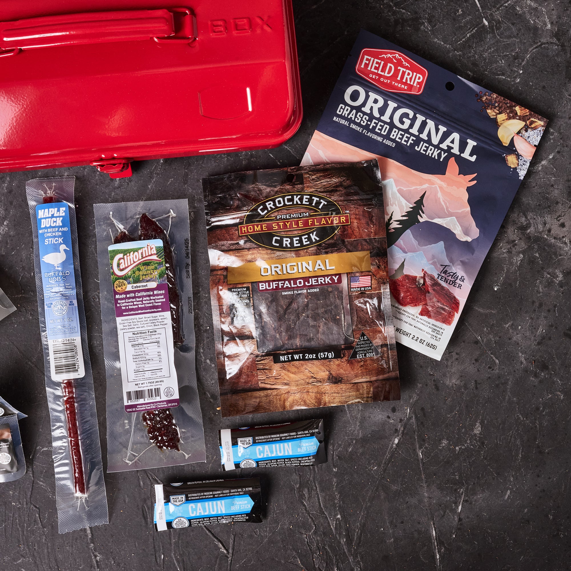 Americana Jerky & Snacks Tour Tool Box