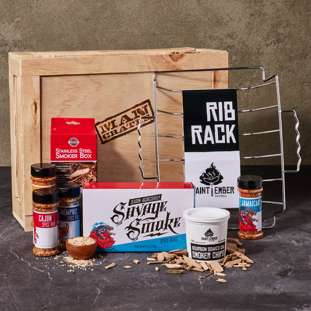 Savage Smoke Grilling Crate