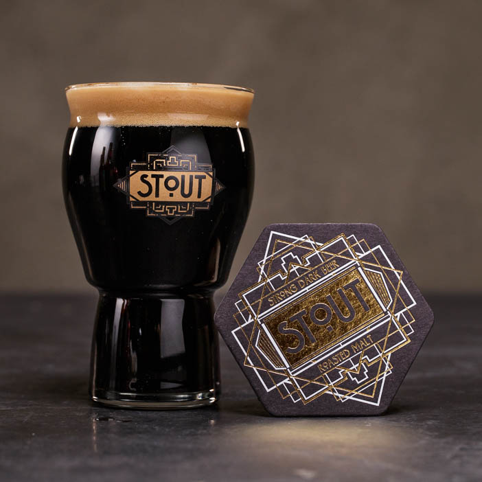 Stout Beer Glass, 16 oz