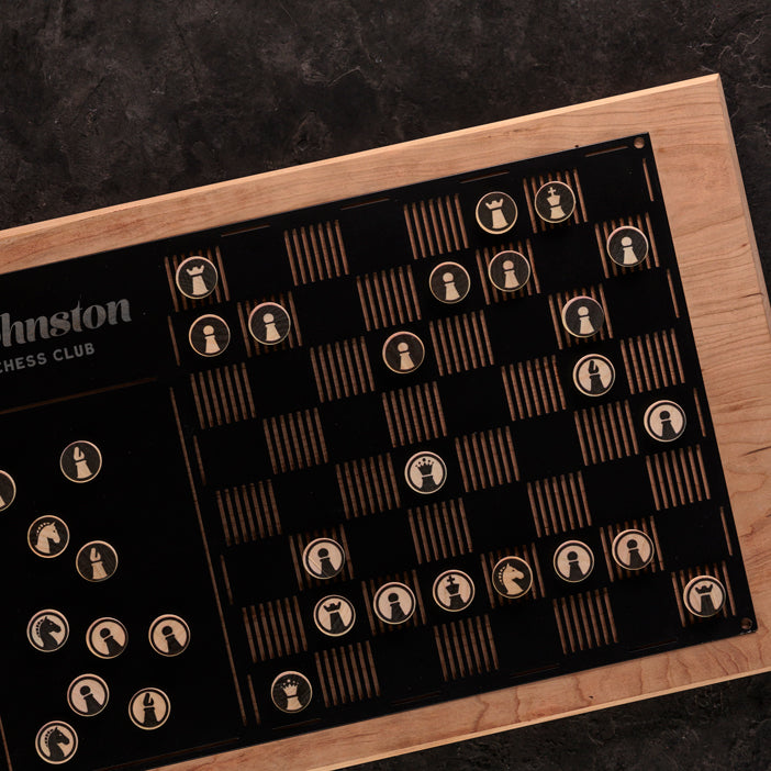 Personalized Magnetic Chess Set