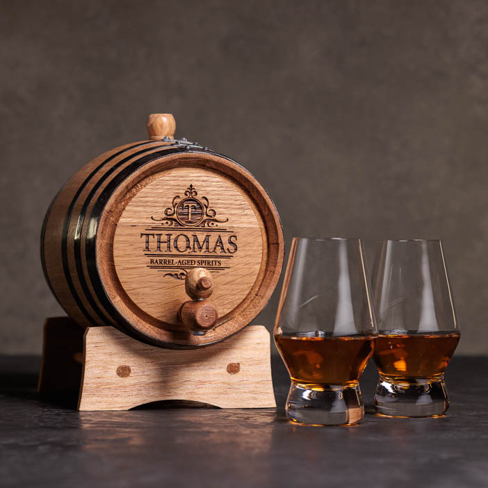 Personalized Whiskey Barrel Aging Kit