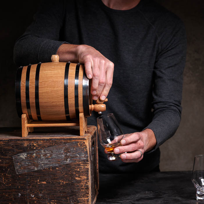 Personalized Whiskey Barrel Aging Kit