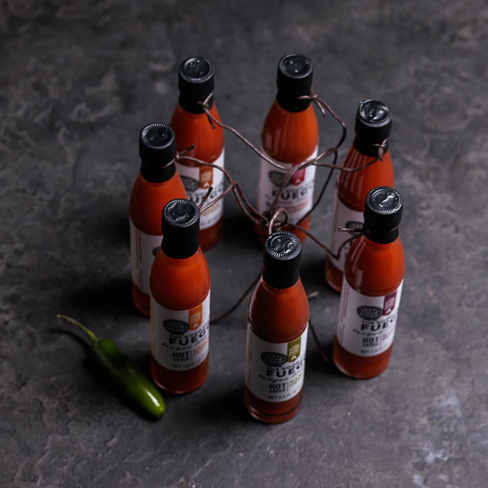 The Good Hurt Fuego Hot Sauce Gift Set, Pack of 7