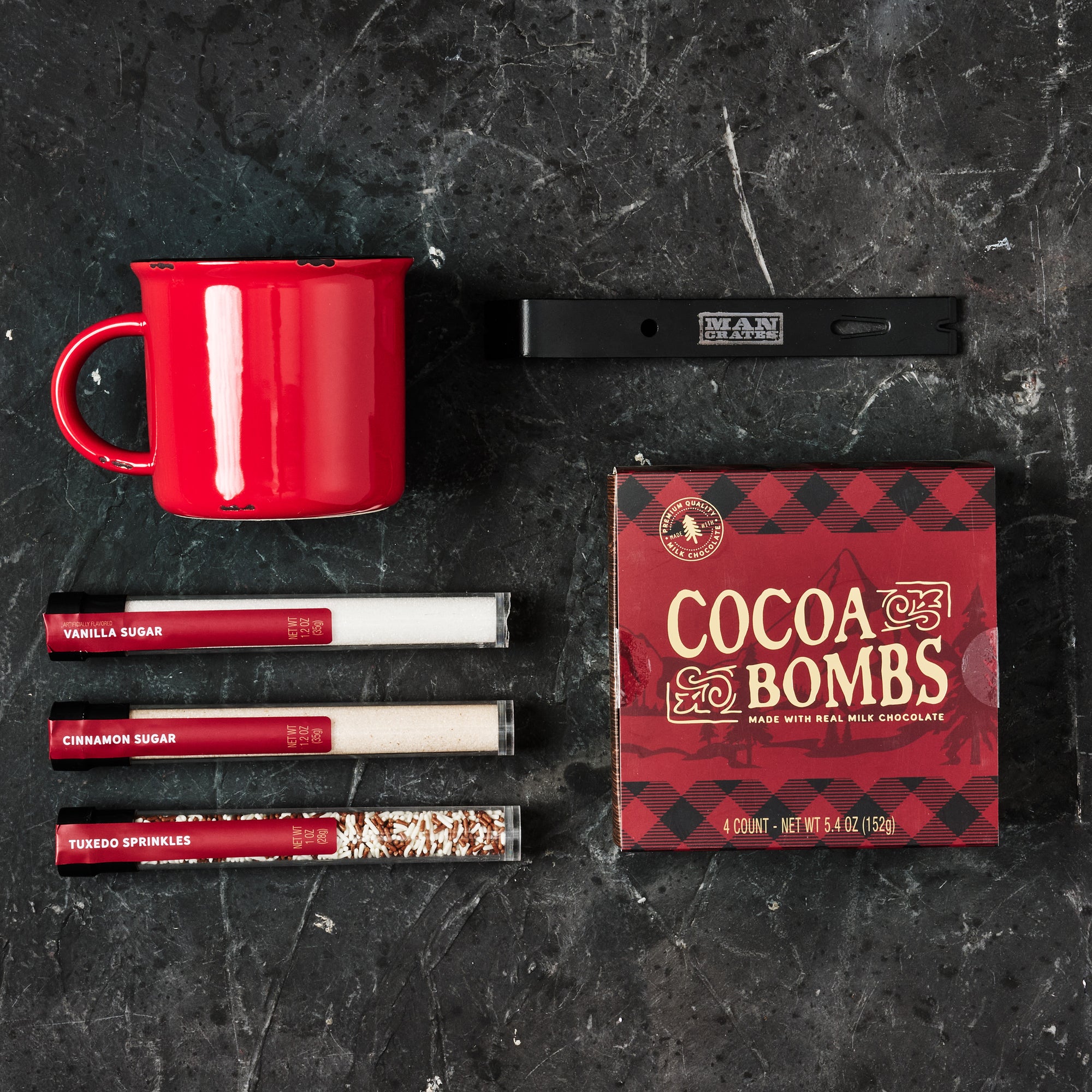 Hot Cocoa Bombs Crate Items