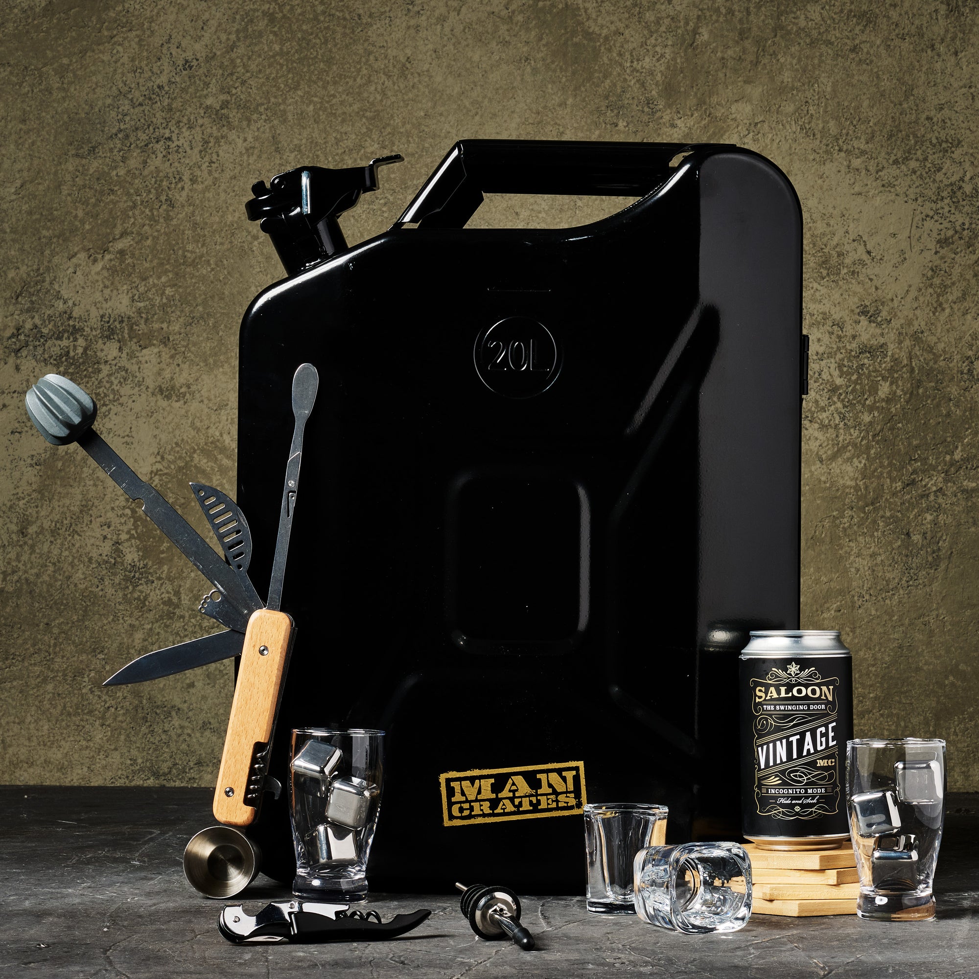 Personalized Jerry Can Mini Bar