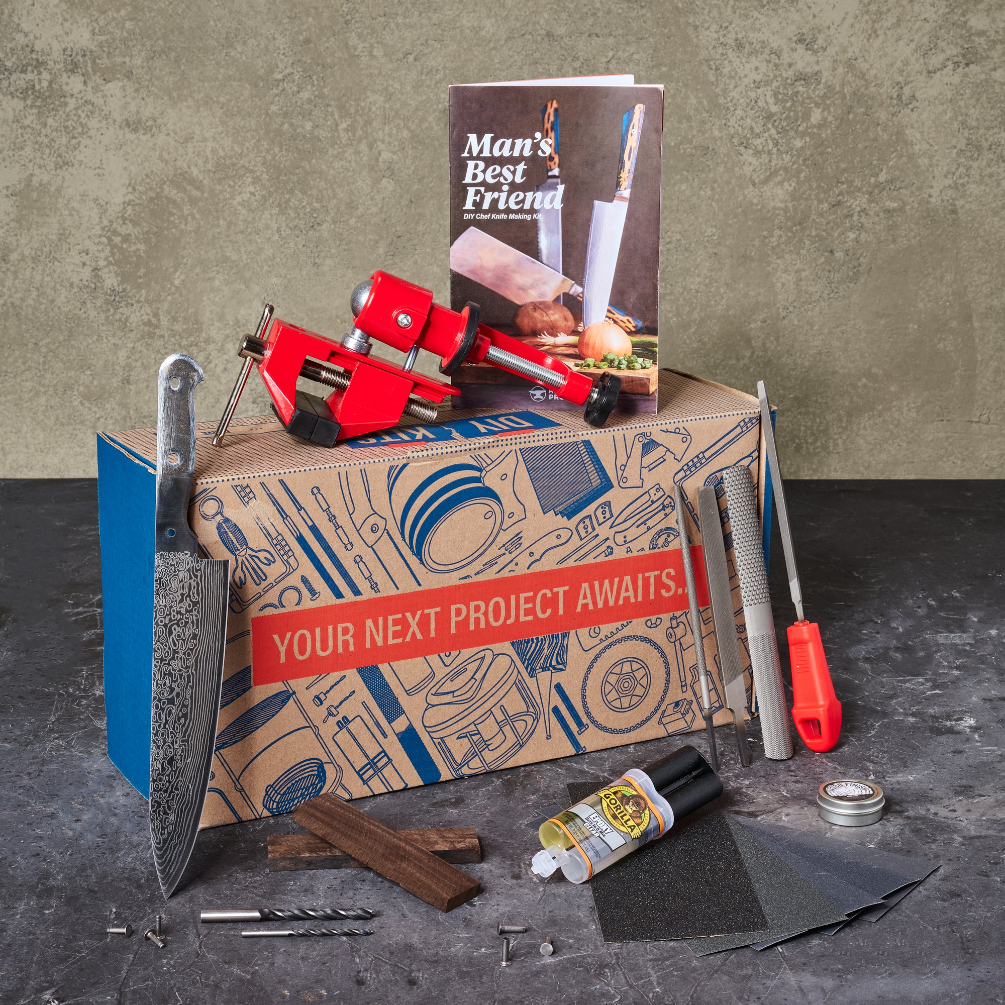 Chef Knife Making Kit With Tools