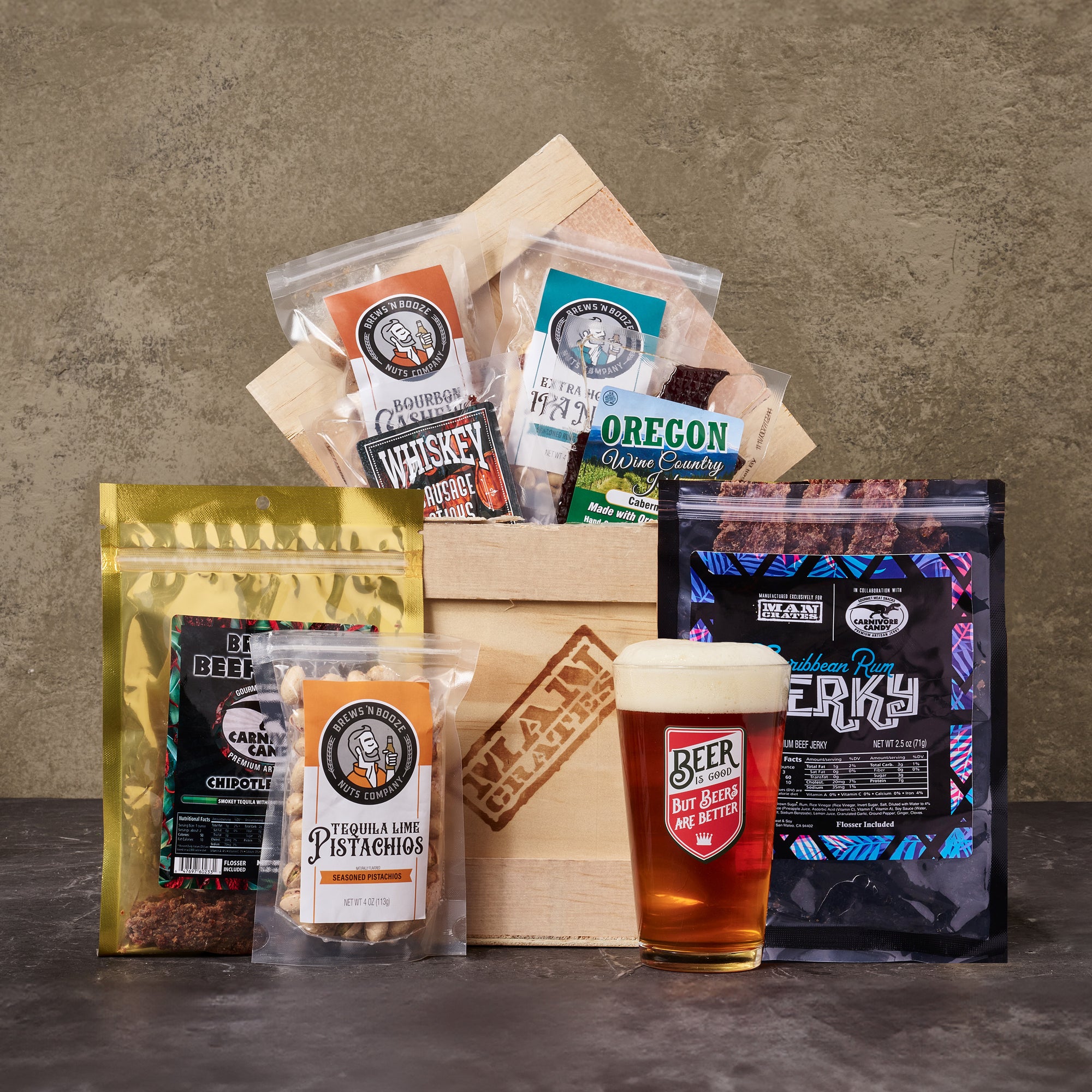 Booze-Infused Jerky Crate Kit