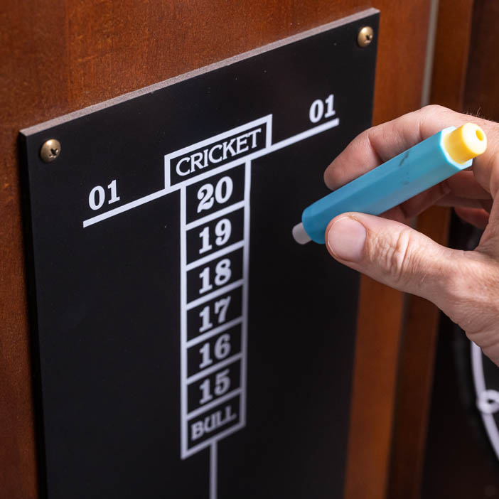 Personalized Dartboard - Chalkboard & Chalk