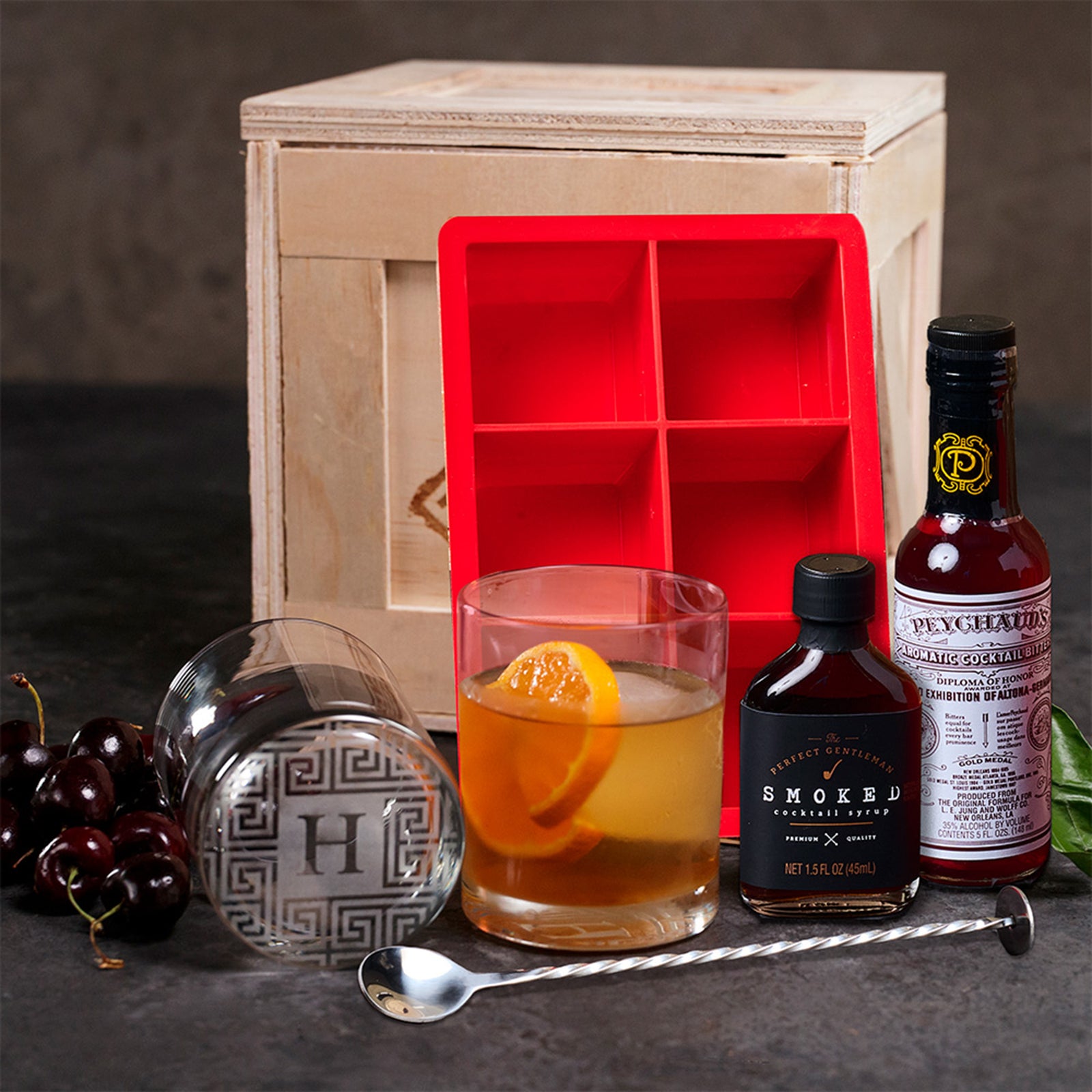 Personalized Smokin’ Old Fashioned Crate