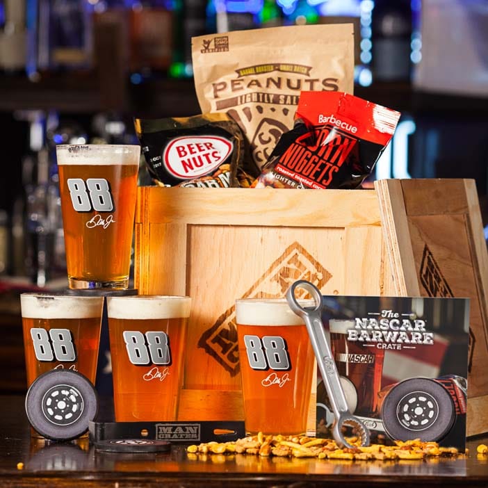 NASCAR® Barware Crate