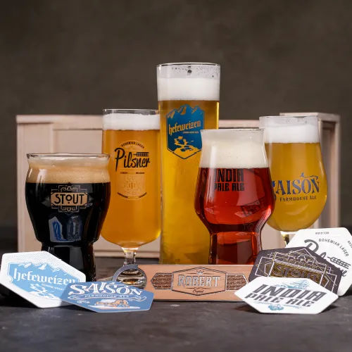 Showcasing the Personalized Barware Crate